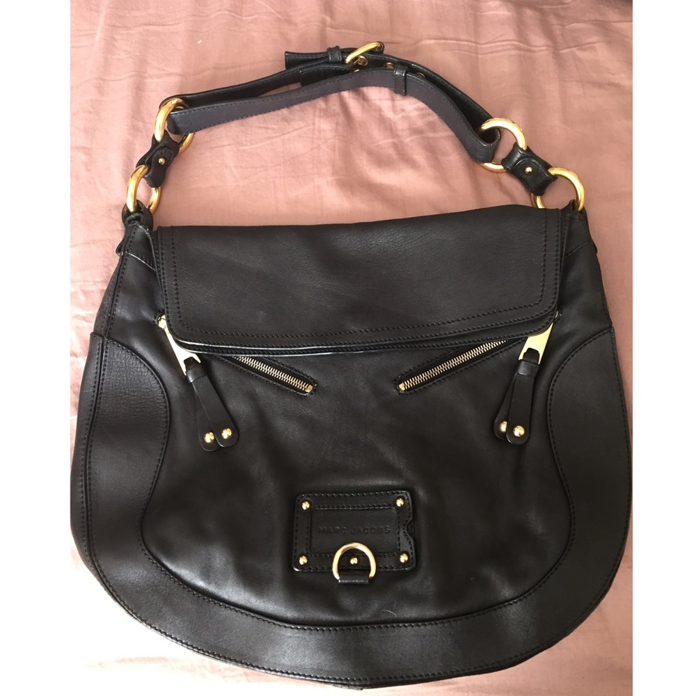 Black Lamb Leather Marc Jacobs Purse
